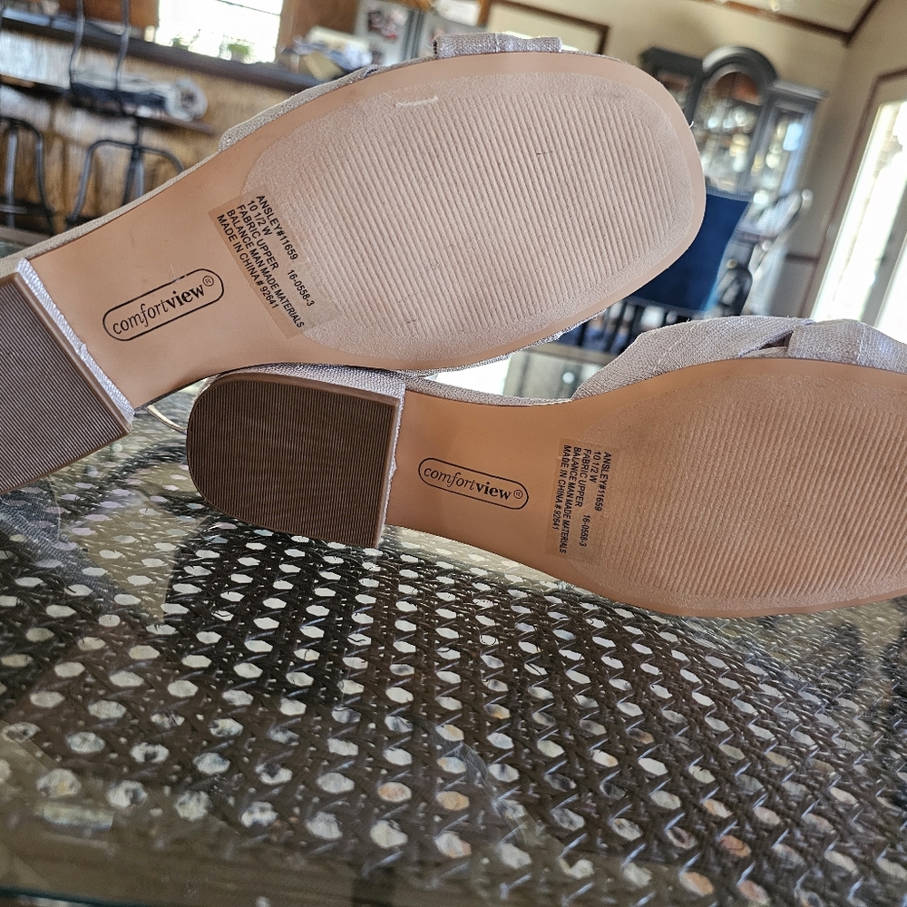 Comfortview Ansley Wide Width Sandals - Picture 4 of 5